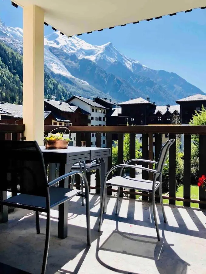 Mont Blanc 25, Vue Mont Blanc, Balcon, Parking location